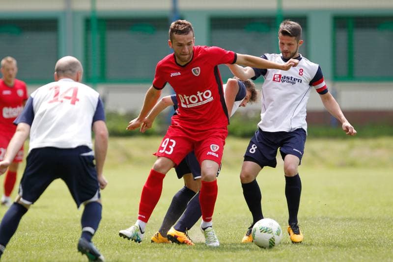 Football. Sparing. Lot Konopiska - Piast Gliwice. 12.06.2016