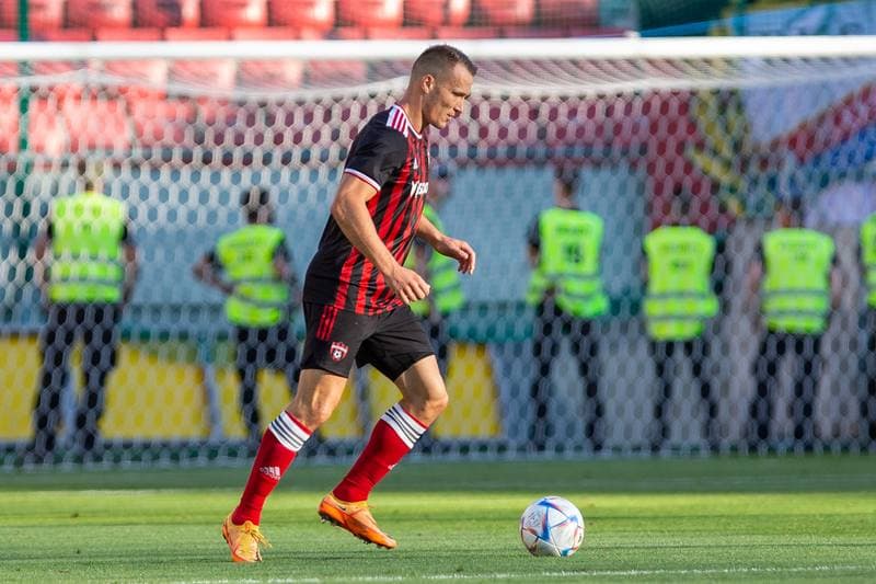 Football. UEFA Conference League. Spartak Trnava - Rakow Czestochowa. 04.08.2022