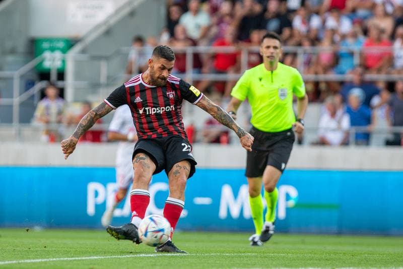 Football. UEFA Conference League. Spartak Trnava - Rakow Czestochowa. 04.08.2022