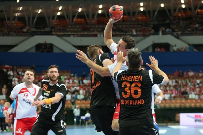 Handball. 2017 Men's World Championship Qualifiers. Poland - Netherlands. 11.06.2016