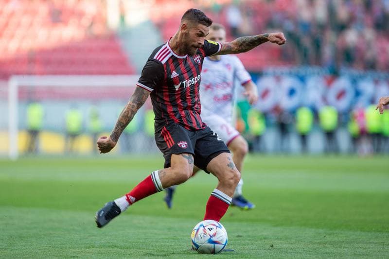 Football. UEFA Conference League. Spartak Trnava - Rakow Czestochowa. 04.08.2022