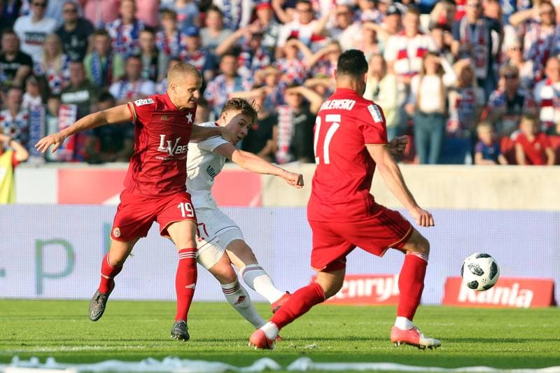 Football. Lotto Ekstraklasa. Gornik Zabrze - Wisla Krakow. 20.05.2018
