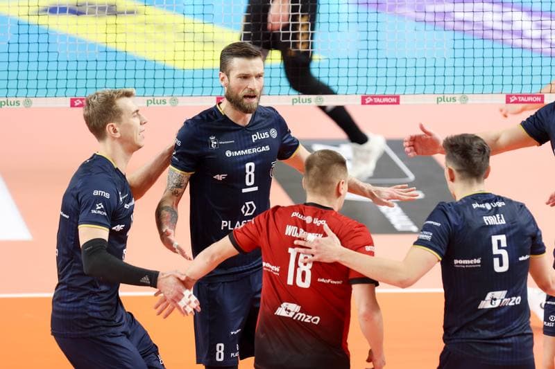 Volleyball. PlusLiga. GKS Katowice - Projekt Warszawa. 19.01.2024