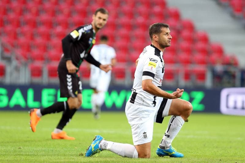 Football. Fortuna I Liga. GKS Tychy - Sandecja Nowy Sacz. 06.10.2018