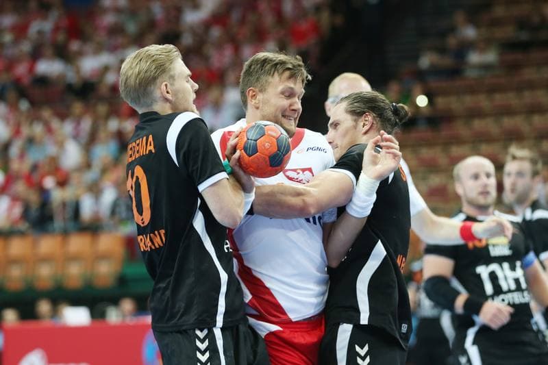 Handball. 2017 Men's World Championship Qualifiers. Poland - Netherlands. 11.06.2016