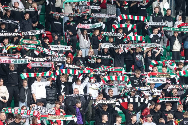 Football. Betclic II liga. Zaglebie Sosnowiec - Wieczysta Krakow. 26.10.2024