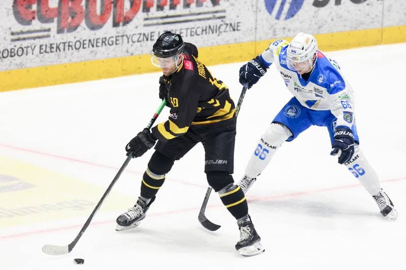 Ice Hockey. Tauron Hokej Liga. Re-Plast Unia Oswiecim - GKS Katowice. 01.02.2024