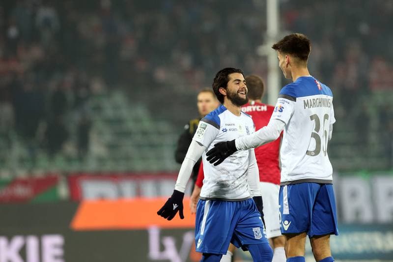 Football. Lotto Ekstraklasa. Zaglebie Sosnowiec - Lech Poznan. 16.12.2018