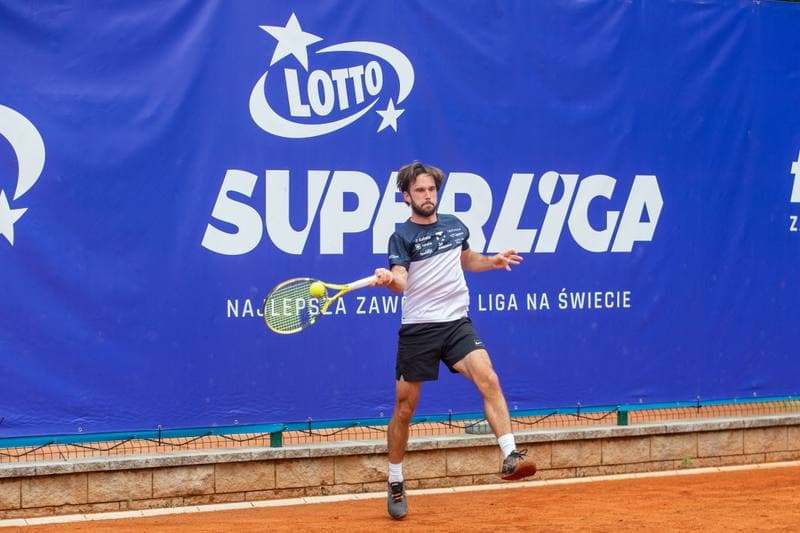 Tennis. Lotto SuperLiga. KT Kubala Ustron - Park Tenisowy Olimpia Poznan. 07.08.2022