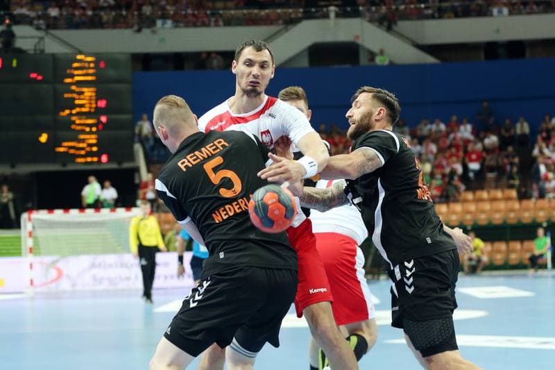 Handball. 2017 Men's World Championship Qualifiers. Poland - Netherlands. 11.06.2016