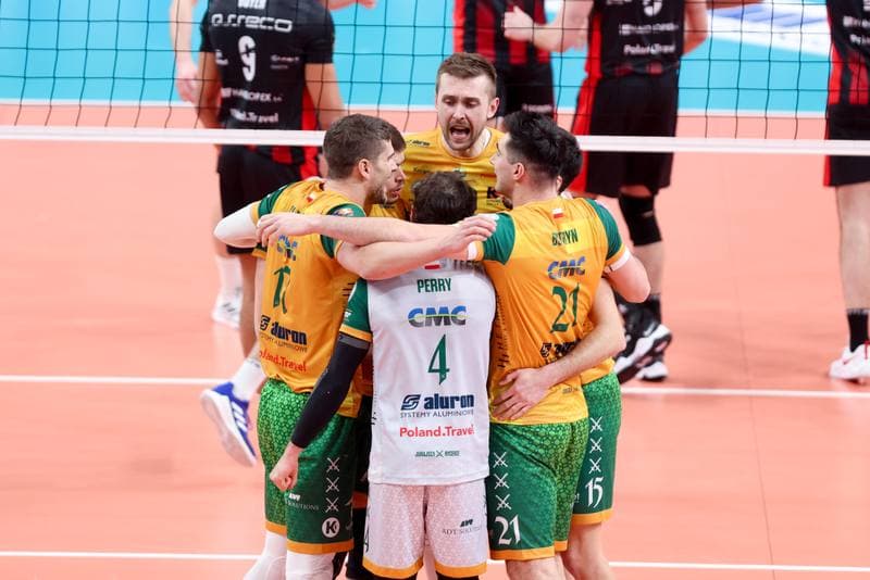 Volleyball. CEV Cup. Aluron CMC Warta Zawiercie - Asseco Resovia Rzeszow. 08.02.2024