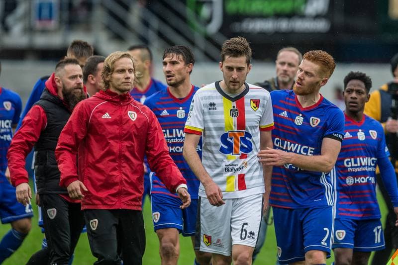 Football. Lotto Ekstraklasa. Piast Gliwice - Jagiellonia Bialystok. 12.05.2019
