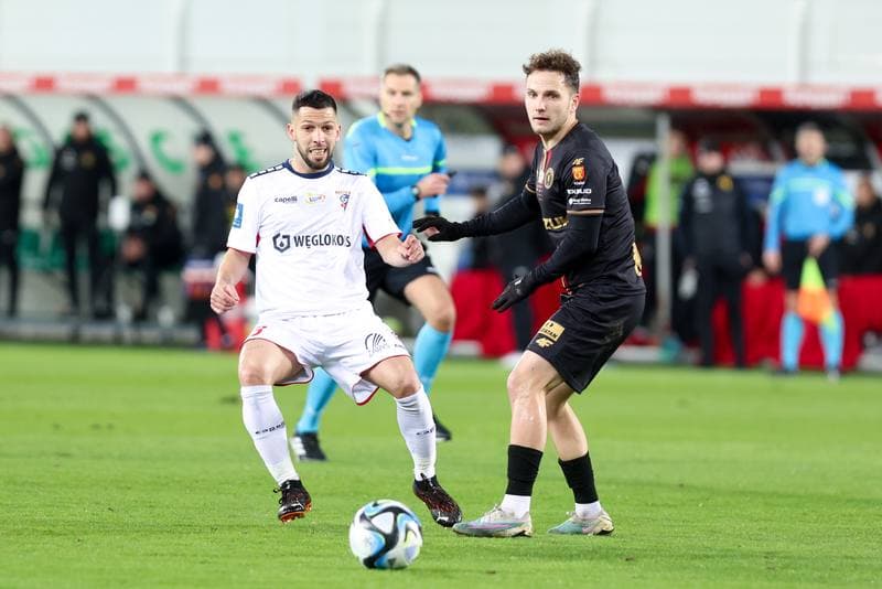 Football. PKO BP Ekstraklasa. Gornik Zabrze - Korona Kielce. 19.02.2024