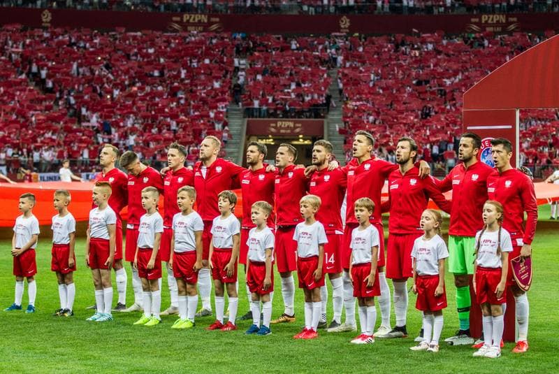Football. Euro 2020 Qualifiers. Poland - Israel. 10.06.2019