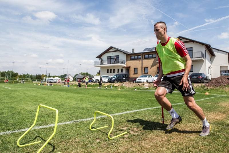 Football. Gornik Zabrze. Training. 18.06.2019