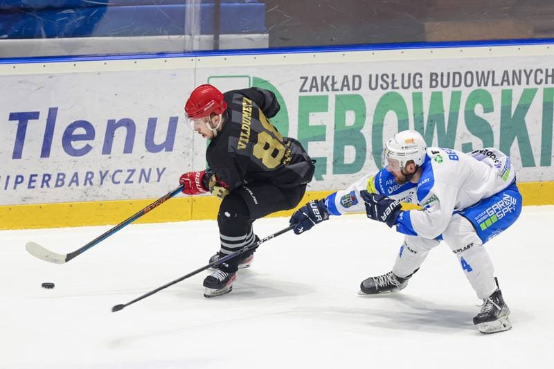Ice Hockey. Tauron Hokej Liga. Re-Plast Unia Oswiecim - Comarch Cracovia. 14.03.2024