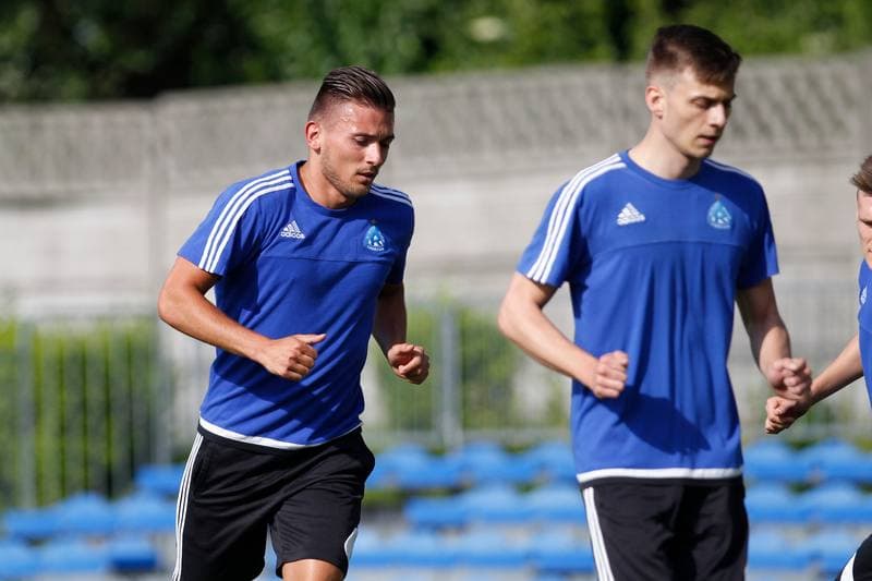 Football. Ruch Chorzow. Training. 09.06.2016