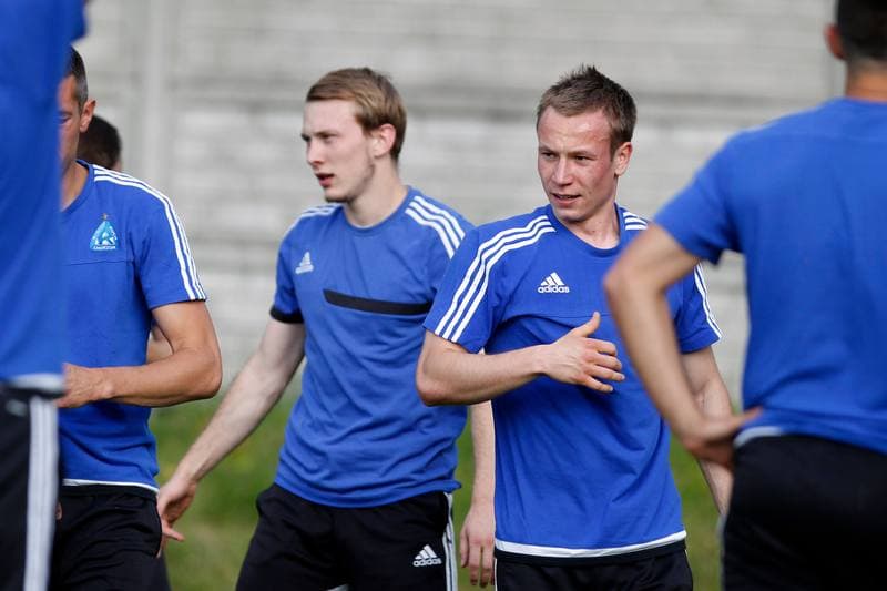 Football. Ruch Chorzow. Training. 09.06.2016