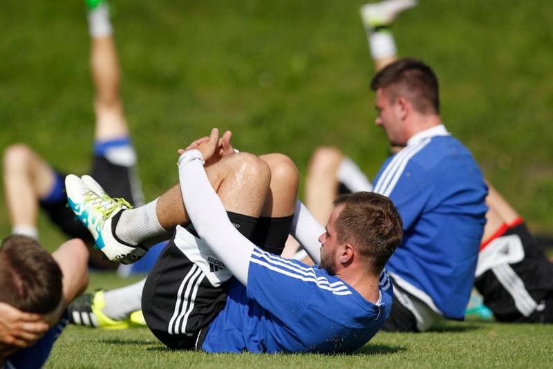 Football. Ruch Chorzow. Training. 09.06.2016