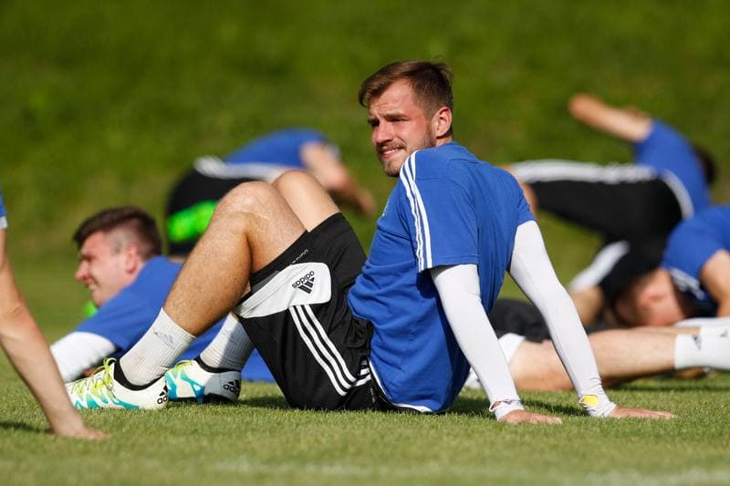 Football. Ruch Chorzow. Training. 09.06.2016