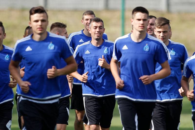 Football. Ruch Chorzow. Training. 09.06.2016