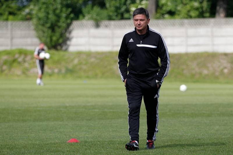Football. Ruch Chorzow. Training. 09.06.2016
