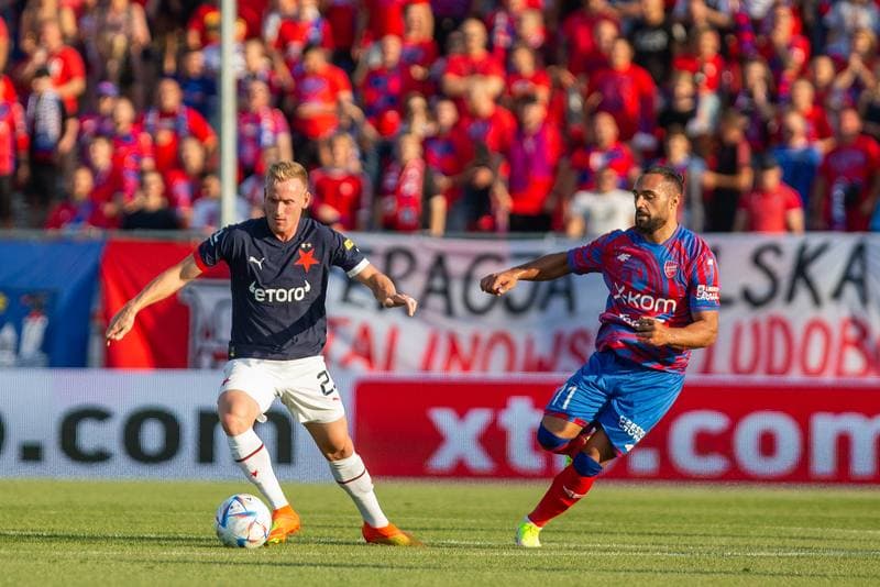 Football. UEFA Conference League. Rakow Czestochowa - Slavia Prague. 18.08.2022