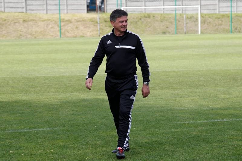 Football. Ruch Chorzow. Training. 09.06.2016