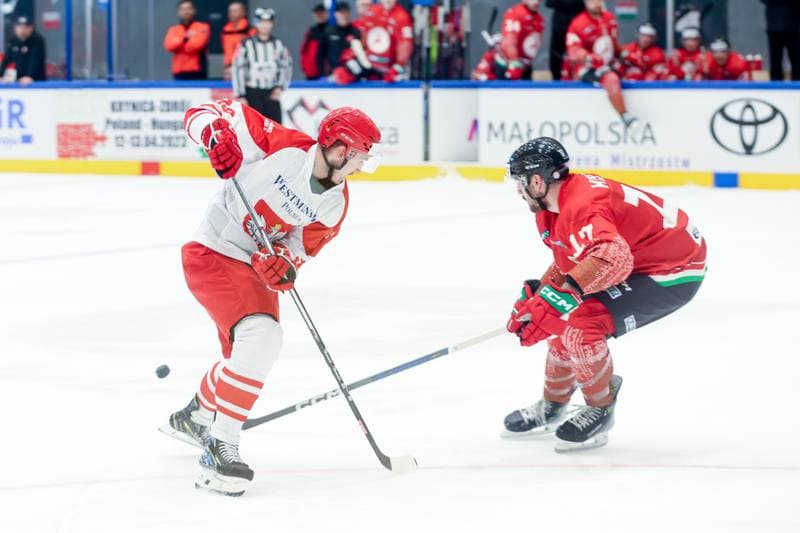 Ice Hockey. Friendly Match. Poland - Hungary. 12.04.2024