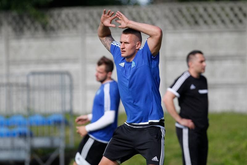 Football. Ruch Chorzow. Training. 09.06.2016
