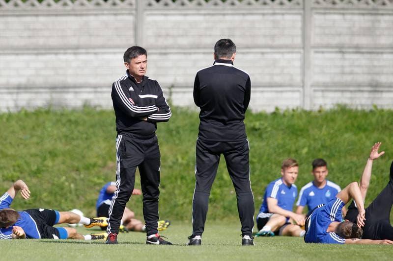 Football. Ruch Chorzow. Training. 09.06.2016