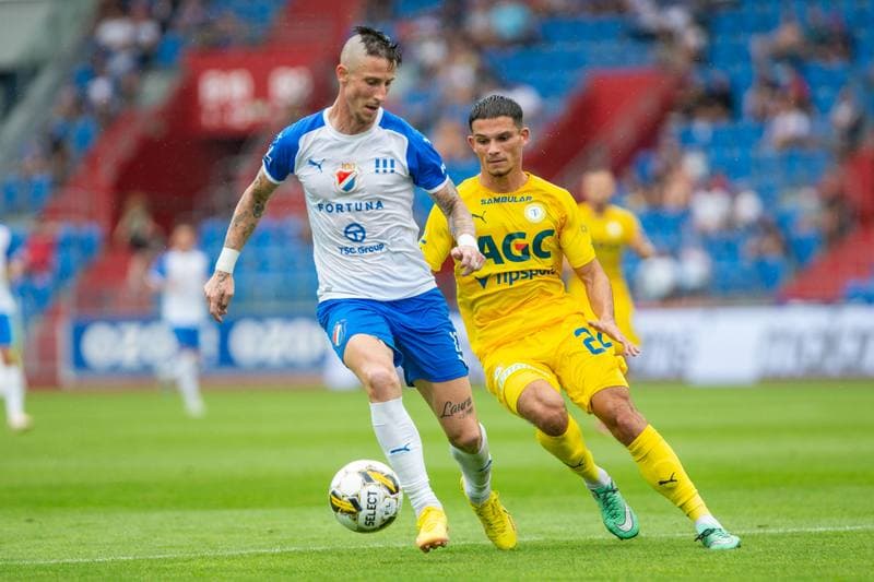 Football. Fortuna:Liga. Banik Ostrava - FK Teplice. 20.08.2022