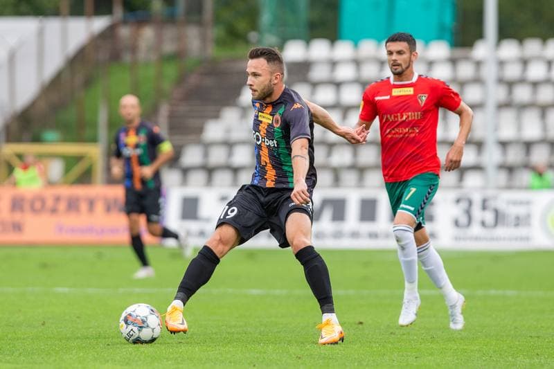 Football. Fortuna I Liga. Zaglebie Sosnowiec - Chrobry Glogow. 21.08.2022