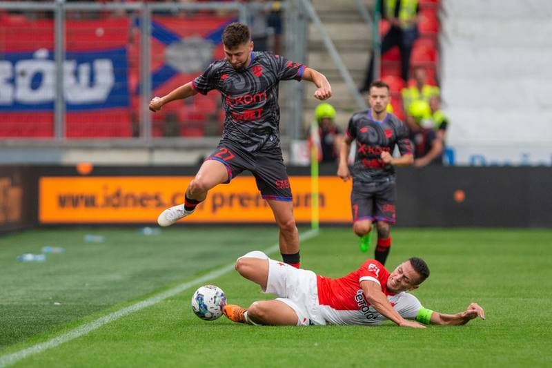 Football. UEFA Conference League. Slavia Prague - Rakow Czestochowa. 25.08.2022