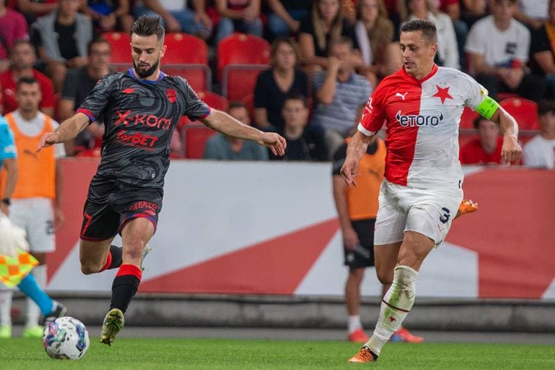 Football. UEFA Conference League. Slavia Prague - Rakow Czestochowa. 25.08.2022