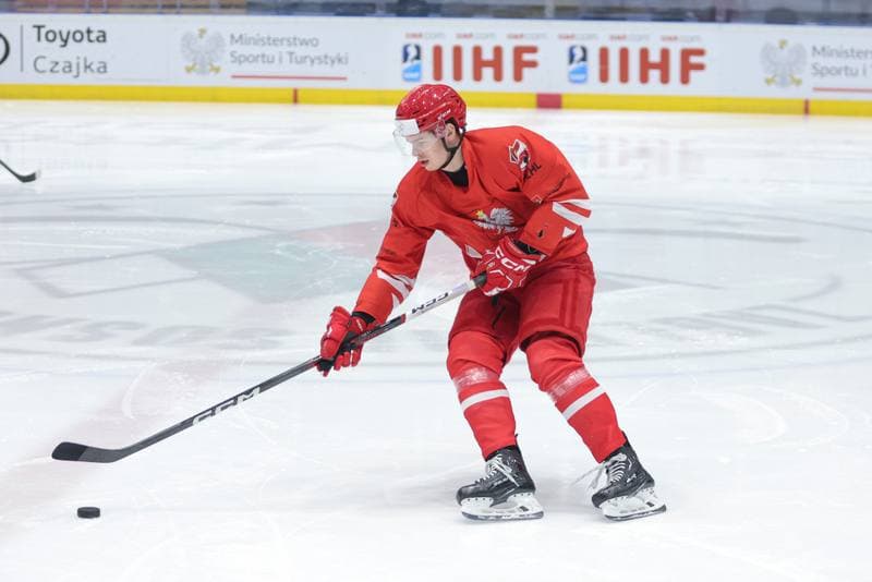 Ice Hockey. Poland national team. Training. 06.05.2024