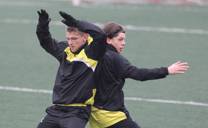 Football. Ruch Radzionkow. Training. 30.09.2010