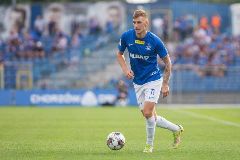 Football. Fortuna I Liga. Ruch Chorzow - Bruk-Bet Termalica Nieciecza. 27.08.2022