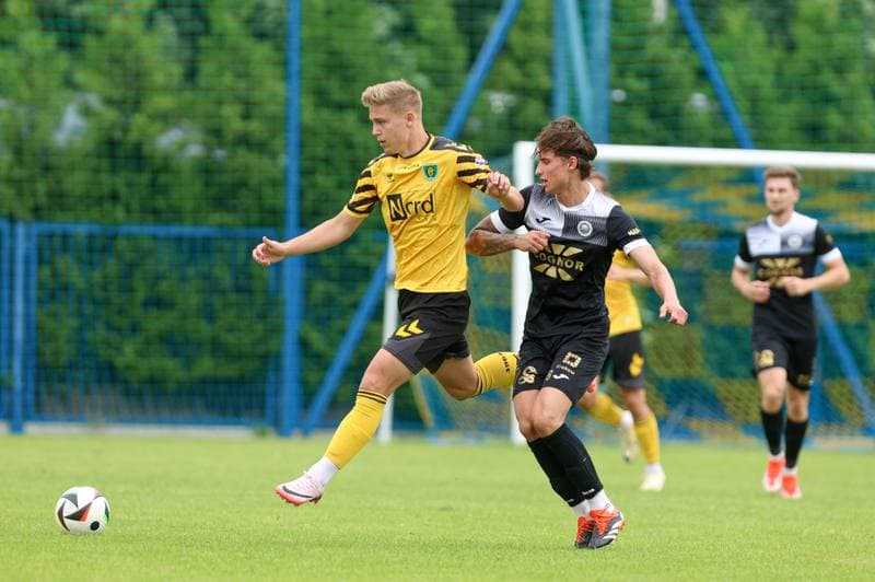 Football. Sparing. GKS Katowice - Hutnik Krakow. 30.06.2024