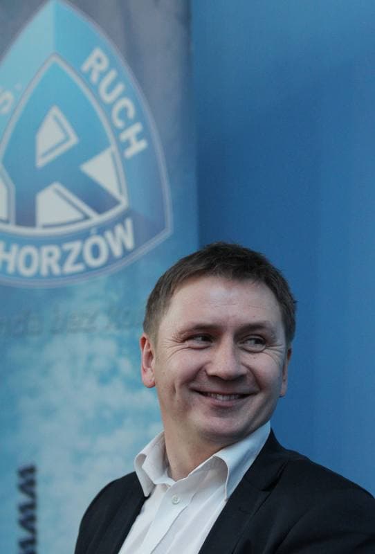 Football. Ruch Chorzow. Press Conference. 27.01.2012