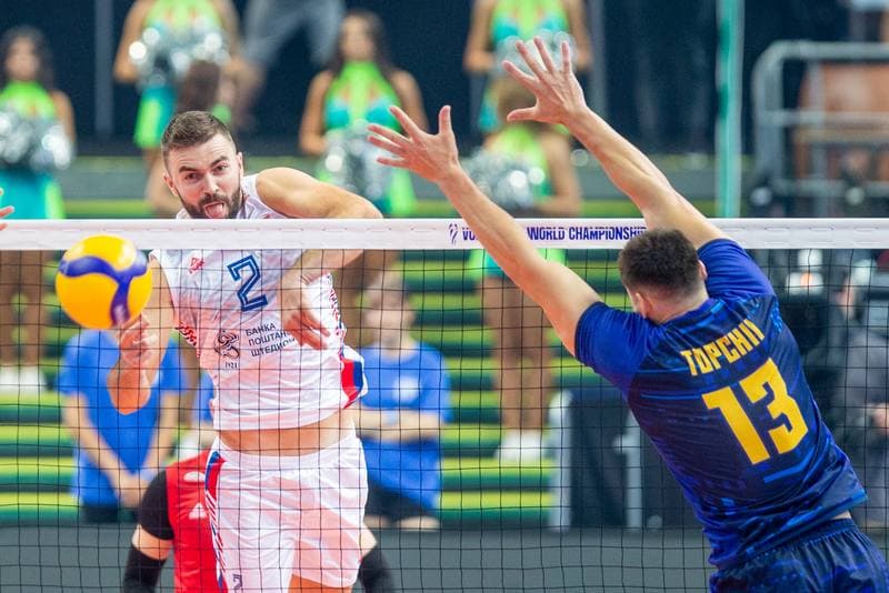 Volleyball. FIVB Men's World Championship. Ukraine - Serbia. 27.08.2022