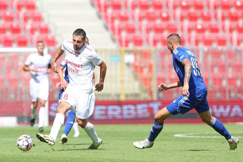 Football. Betclic I Liga. GKS Tychy - Miedz Legnica. 21.07.2024