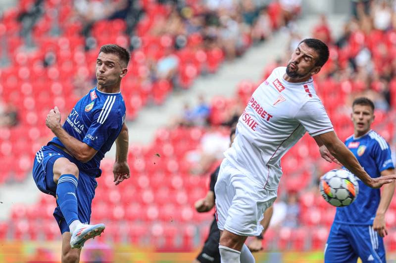 Football. Betclic I Liga. GKS Tychy - Miedz Legnica. 21.07.2024