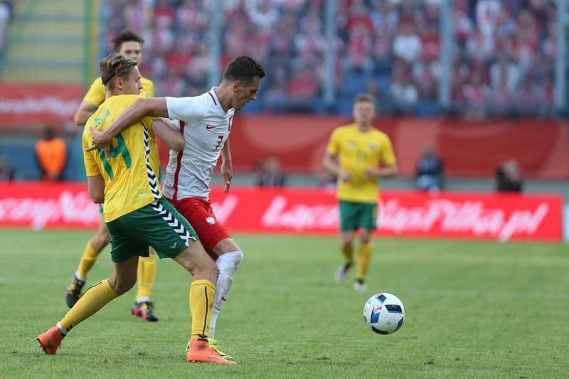 Football. International Friendly. Poland - Lithuania. 06.06.2016