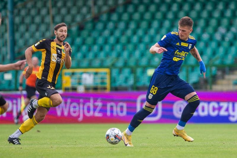 Football. Fortuna I Liga. GKS Katowice - Arka Gdynia. 28.08.2022