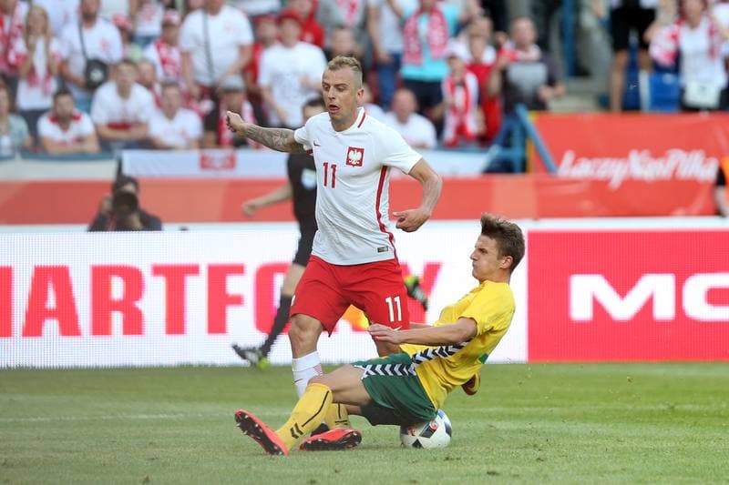 Football. International Friendly. Poland - Lithuania. 06.06.2016