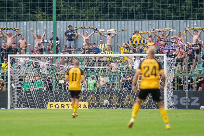 Football. Fortuna I Liga. GKS Katowice - Arka Gdynia. 28.08.2022