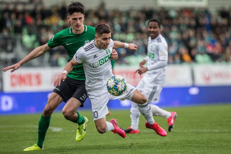 Football. Fortuna:Liga. MFK Karvina - FK 1 Pribram. 08.03.2020