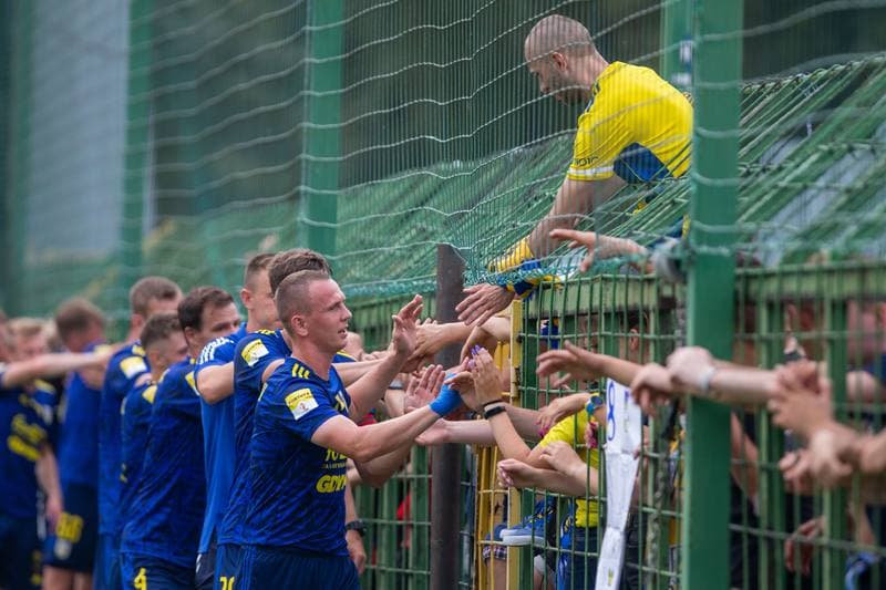 Football. Fortuna I Liga. GKS Katowice - Arka Gdynia. 28.08.2022