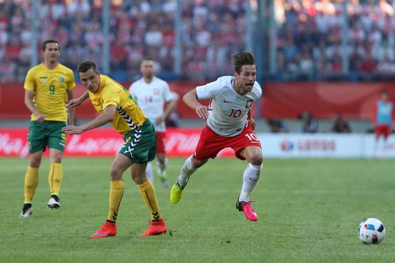 Football. International Friendly. Poland - Lithuania. 06.06.2016